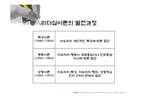 리더십의 운용과 개발사례-4