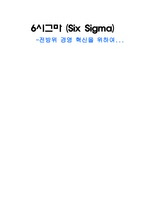 6시그마 Six Sigma-1
