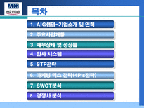 AIG 생명보험 AIG 기업소개 AIG 연혁 AIG 주요사업개황 AIG 재무상태 AIG 성장률-2