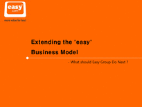 Easy Group Easy Group 경쟁우위 원천 Easy Group 다각화 전략 Easy Group 신사업-1