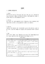 ERP ERP 정의 ERP 시대 ERP 발전단계 ERP _¡ ERP 기존시스템 비교 ERP 팩키-2