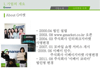 G마켓 기업의 개요 성장 환경분석 성공전략 향후방향-7