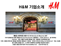H M 마케팅커뮤니케이션 H M 기업소개 H M 분석 H M 시장분석 H M spa 브랜드 분석-4