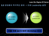 Lean Six Sigma lean 기법 린 식스 시그마 장점 린 식스 시그마 단점 린 식스 시그마 차이점 린 식스 시그마 정의 린 식스 시그마 목적 제록스 개요 린 식스 시그마 제록스-18