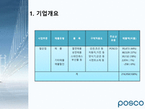 POSCO 기업경영분석 POSCO 기업개요 POSCO 산업분석 POSCO 경영분석 POSCO 재무분석-4