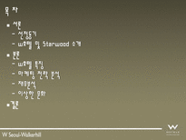 W호텔 및 Starwood 소개-2