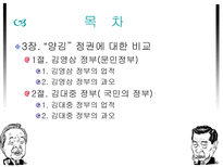 YS와 DJ의 역사 속 리더쉽 김영삼 정부 업적 김영삼 정부 과오 김영삼 정부 소개-5