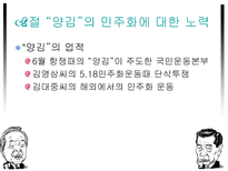 YS와 DJ의 역사 속 리더쉽 김영삼 정부 업적 김영삼 정부 과오 김영삼 정부 소개-14