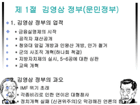 YS와 DJ의 역사 속 리더쉽 김영삼 정부 업적 김영삼 정부 과오 김영삼 정부 소개-18