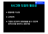 경영경제 모토로라의 품질경영-식스시그마-12