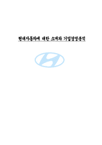 경영경제 현대자동차에 대한 소개와 기업경영분석-1