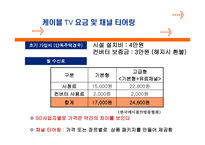 케이블 TV산업 동향 케이블 TV산업 구조 케이블 TV산업 행위 케이블 TV산업 성과-18