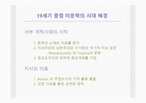 미국 문학의 르네상스-2