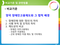 비교 행정론 장애인 고용정책-5