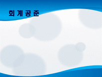 회계 공준 레포트-1