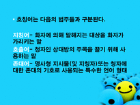 호칭어 를 통해 본 한국의 언어문화-4