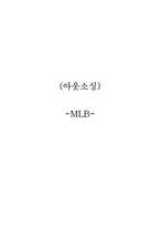 아웃소싱 MLB 레포트-1