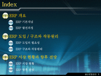 재고 혁신 시스템에 대하여 ERP 개요 ERP 기본 개념 ERP 발전과정 ERP 도입 ERP 도입 필요성 ERP 구조와 작동원리 ERP 시장현황 ERP 향후 전망-2