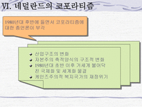 사회과학 네덜란드 유연한 사회적합의주의 폴더모델을 중심으로-16