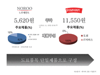 기업정보의 이해 노루페인트 vs 삼화페인트-5