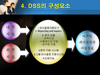 의사결정지원시스템 DSS 출현 DSS 정의 DSS _¡ DSS 구성요성 한진택배 DSS-8
