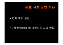 [사업계획서]종로김밥 중국진출 사업계획서-12