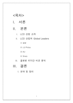 [국제경영] LCD산업분석-2