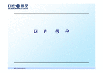 [물류] 대한통운 성공요인 및 문제점 해결방안-1