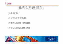 아이리버의 스왓분석(swot)-14