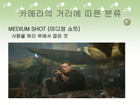 서사문학과 영상미학 시나리오 카메라의 눈으로 보기 장면의 이동 내장된 주제의식 시나리오 _¡ 시나리오 작가 각색 변형적 각색 다원적 각색 카메라 시선 카메라 각도 따른 분류-19
