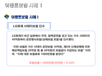 컨틴전시보험 상금보상보험 상품 안내 날씨 이벤트 스포츠 보험 컨틴전시보험-20