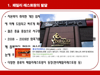 아웃백 PPT 패밀리 레스토랑 개념 패밀리 레스토랑 외부환경 패밀리 레스토랑 발달-6