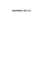 문화대혁명에 관한 연구 문화대혁명 배경, 문화대혁명 진행 과정-1