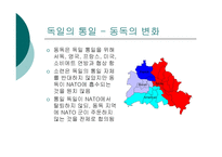 독일 독일의 통일 독일의 명소와 문화유산 독일의 예술 독일 통일 분단배경 독일 통일 동독 입장 독일 통일 서독 입장 동독 서독 통일 논의 독일 통일 영향 독일 세계적 음악가-7