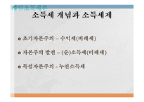 조세론 개인소득세론 소득세 개념과 경제적 근거 소득세의 경제적 효과 정치경제-5