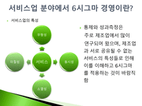 품질관리 식스시그마 성공사례 -서비스업-7