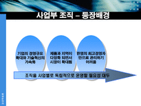사업부 조직 레포트-12