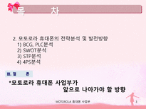 모토로라 휴대폰의 마케팅 전략-3