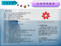 백화점 산업 조직 비교분석 백화점 산업 _¡ 백화점 기업특징 백화점 기업 현조직-6