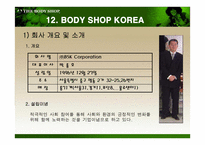 더 바디샵 바디샵 소개 바디샵 연혁 바디샵 진출현황 바디샵 마케팅 전략-20