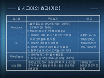 기술관리론 6 SIGMA-19