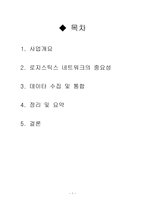 공급관리보고서 로지스틱스-1