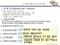 국제 무역 국제정치 경제학 자유주의 중상주의 자족경제 보호주의 국제시장-15