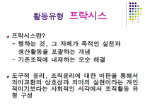 행동 행위 프락시스 개념의 행정윤리적 정향-14