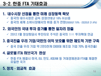 한국의 통상정책과 한·중 FTA-16