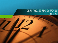 조직규모 조직수명주기와 조직쇠퇴-1