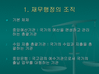 재무행정의 조직과 법적 기초-3