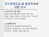 한국기업의 지식경영 이해 및 도입실태 한국기업 지식경영 도입 한국기업 지식경영-11