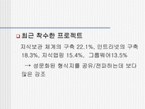한국기업의 지식경영 이해 및 도입실태 한국기업 지식경영 도입 한국기업 지식경영-19
