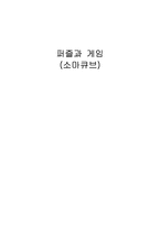 자연과학 퍼즐과 게임 소마큐브-1